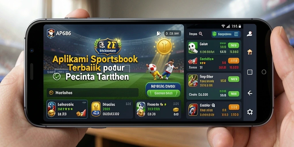 Tampilan gameplay menarik dari aplikasi Sportsbook AP686.