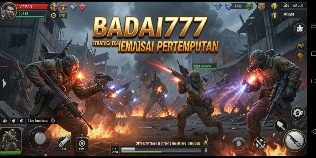 Tangkapan layar BADAI777 menunjukkan pertarungan seru antara pasukan strategis.
