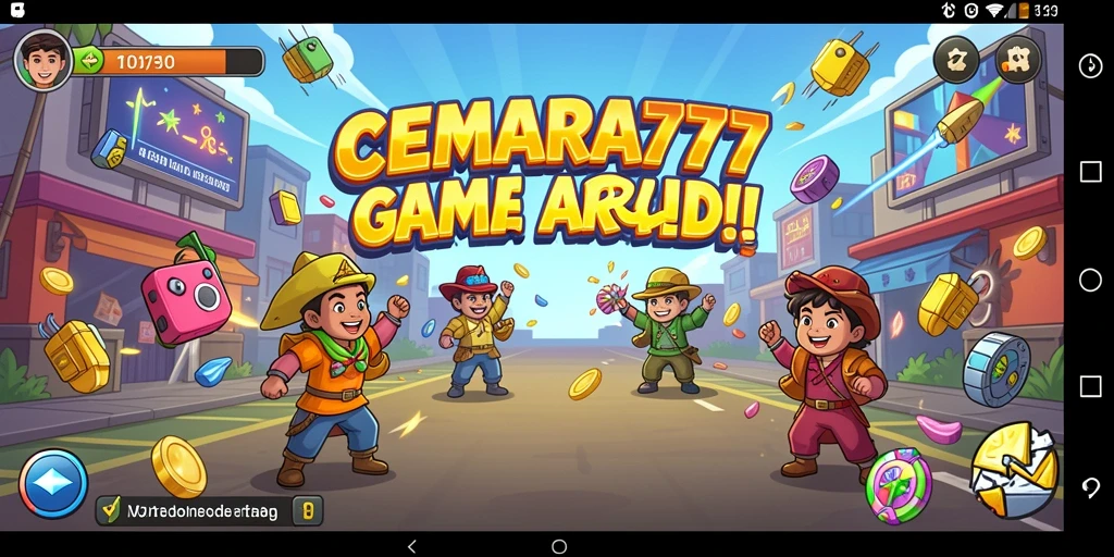 Gameplay seru dan menegangkan CEMARA777 saat dimainkan.