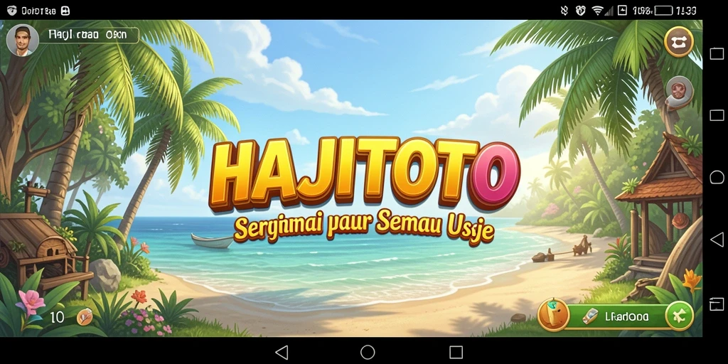 Tampilan gameplay seru dan menarik di HAJITOTO.