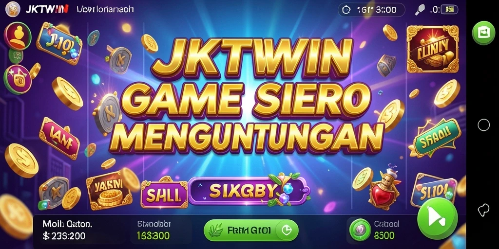 Screenshot gameplay JKTWIN yang menarik dan penuh warna.