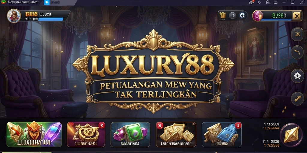 Gameplay <strong>LUXURY88</strong> yang penuh dengan aksi dan eksplorasi.