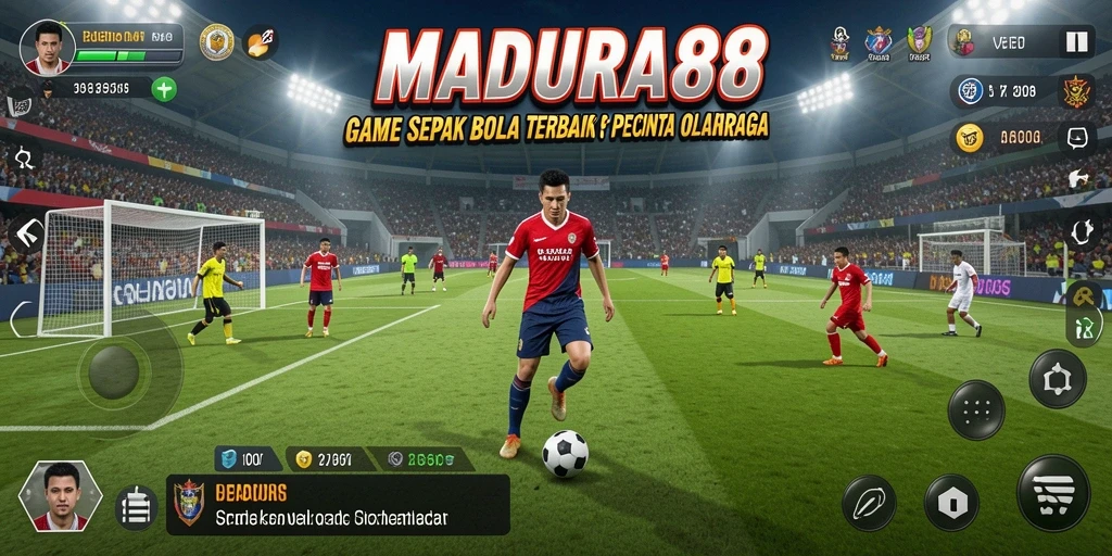 Tampilan gameplay seru dalam MADURA88 saat bertanding.