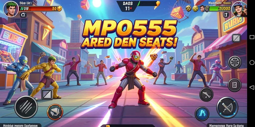 Tampilan menakjubkan dari permainan Arcade MPO555 yang penuh aksi.