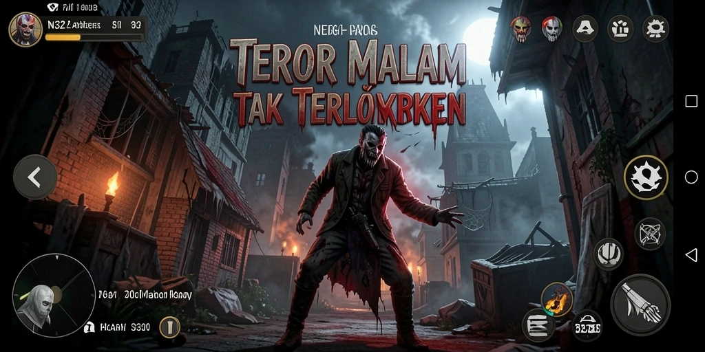 Gameplay N32 menampilkan momen-momen menyeramkan yang mendebarkan.