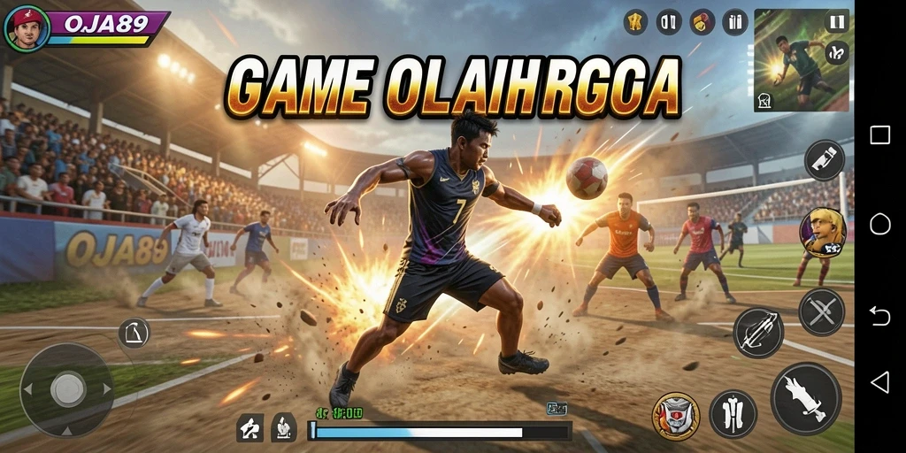 Tampilan gameplay OJA89 yang menegangkan dan dinamis.