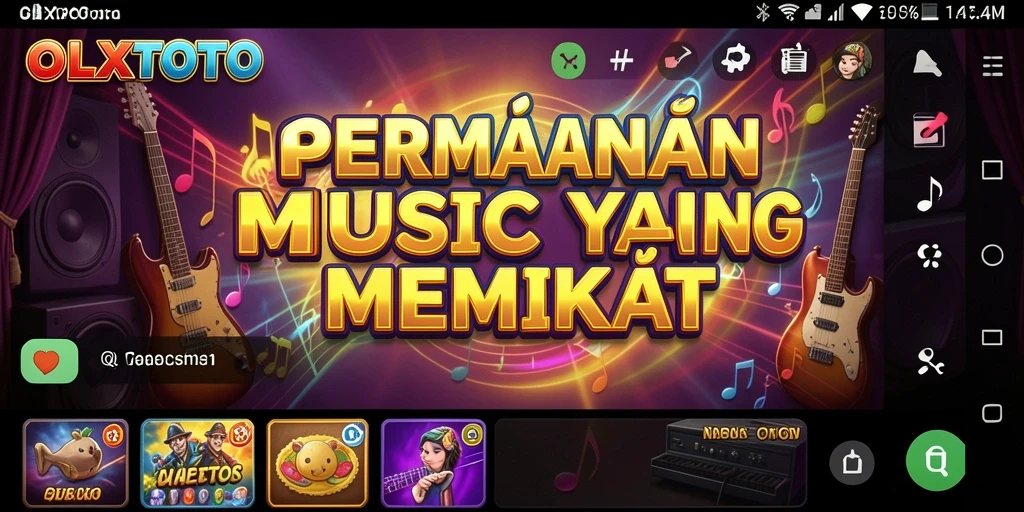Tampilan gameplay OLXTOTO yang penuh warna dan interaktif.