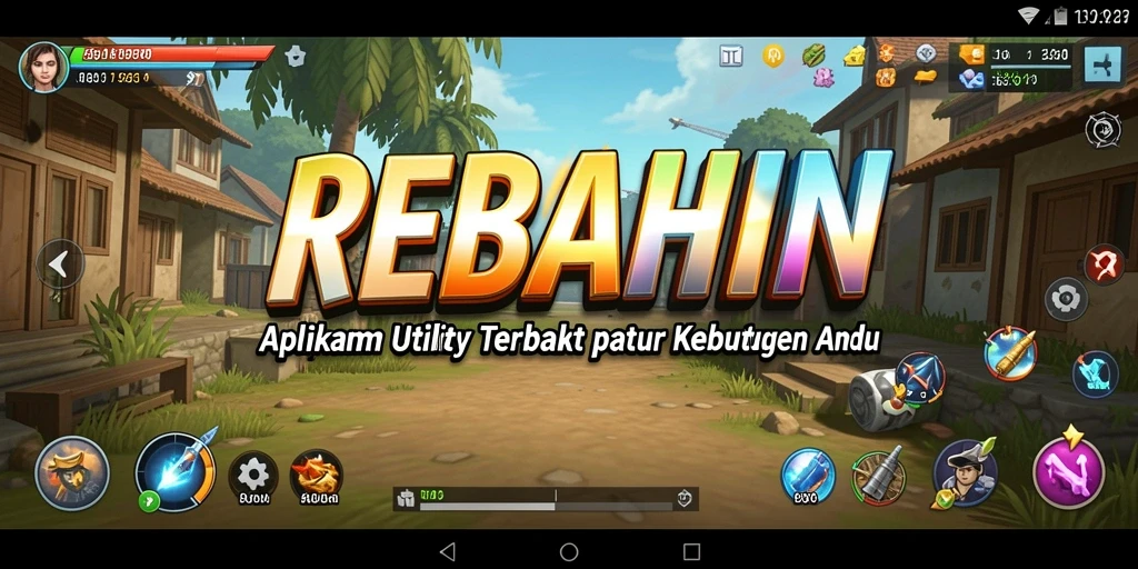Tampilan REBAHIN yang bersih dan mudah dinavigasi.
