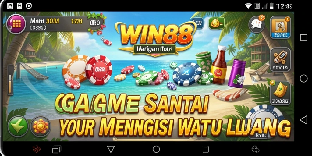 Screenshot menampilkan gameplay santai WIN88 yang menghibur.